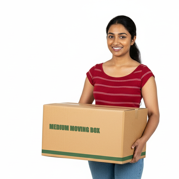 Medium Moving Box - 67x51x32 cm (Used Condition)