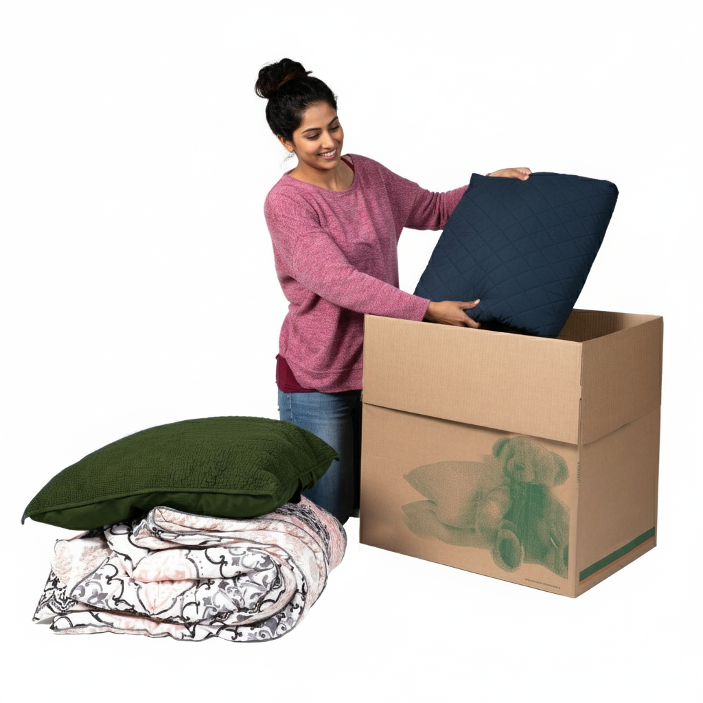 Extra Large Moving Box - 74x50x50 cms (Used Condition)