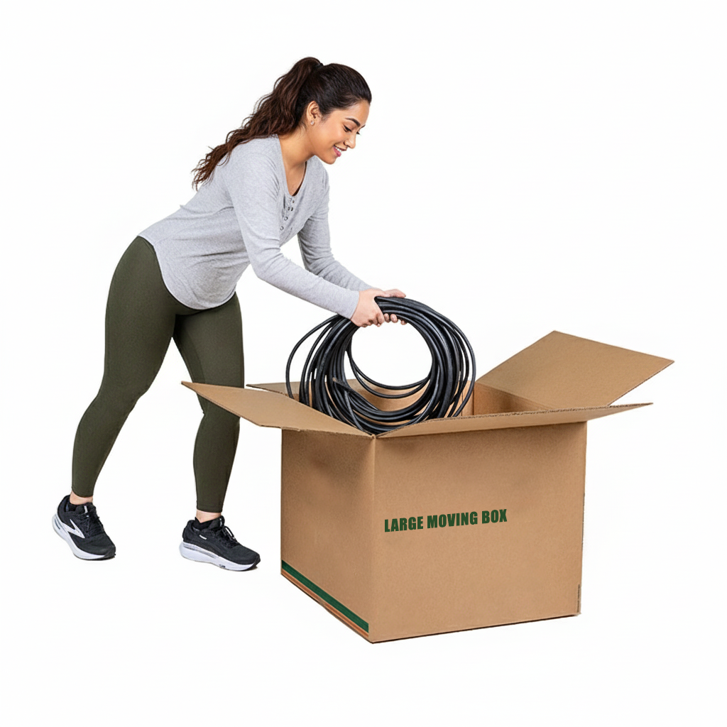 Large Moving Box - 62x52x43 cms (Used Condition)