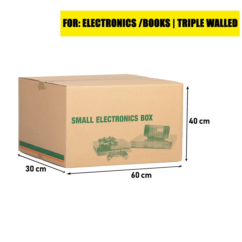 Small Electronic Moving Box - 60x40x30 cms (Used Condition)