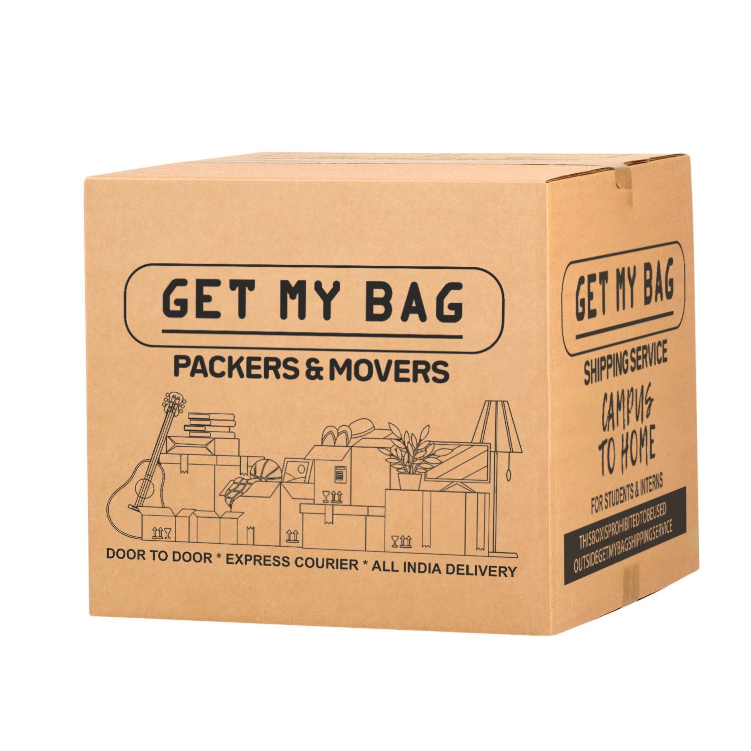 Carton Box - Medium size 54x40x36 cm