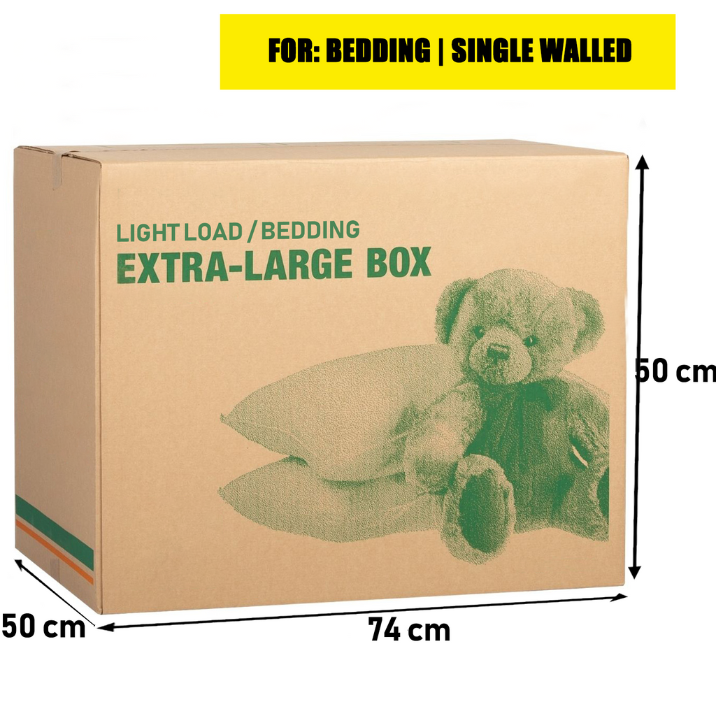 Extra Large Moving Box - 74x50x50 cms (Used Condition)